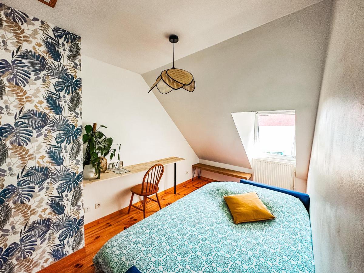 Chambre Avec Bureau Yvetot Centre Esterno foto